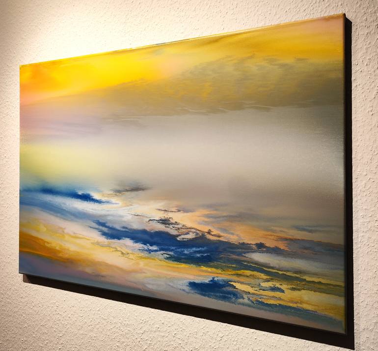 Original Abstract Nature Painting by Felix Guenther