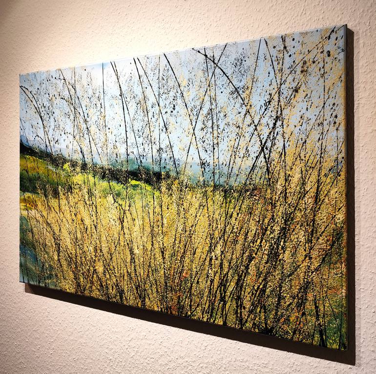 Original Abstract Nature Painting by Felix Guenther