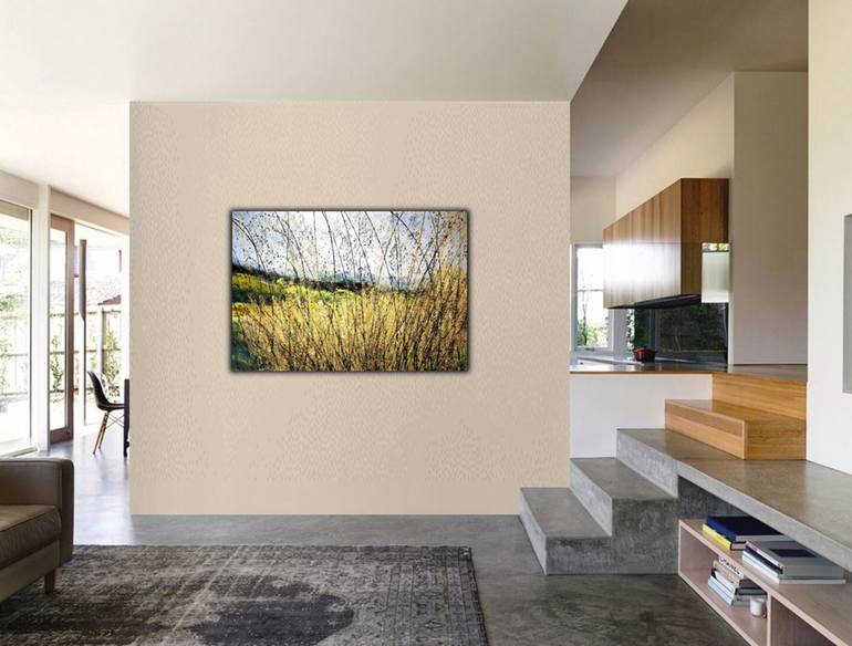 Original Abstract Nature Painting by Felix Guenther