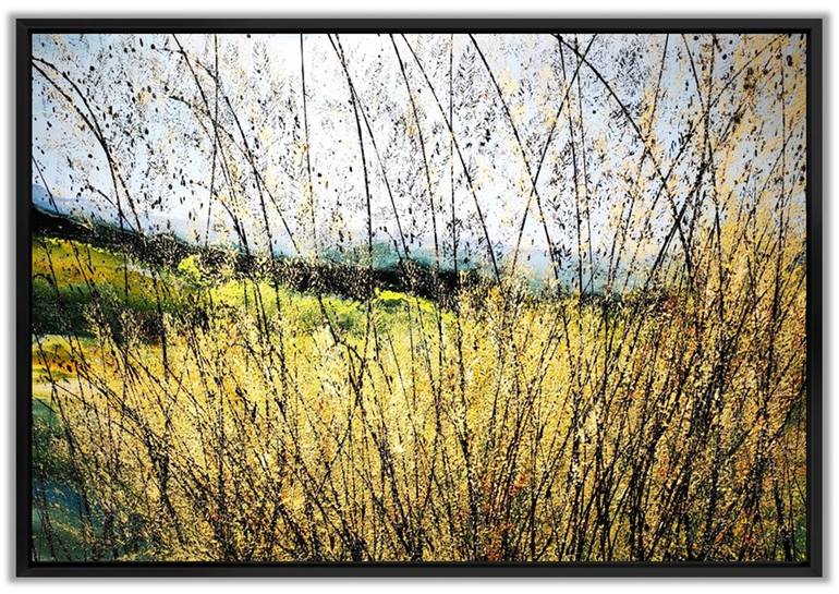 Original Abstract Nature Painting by Felix Guenther