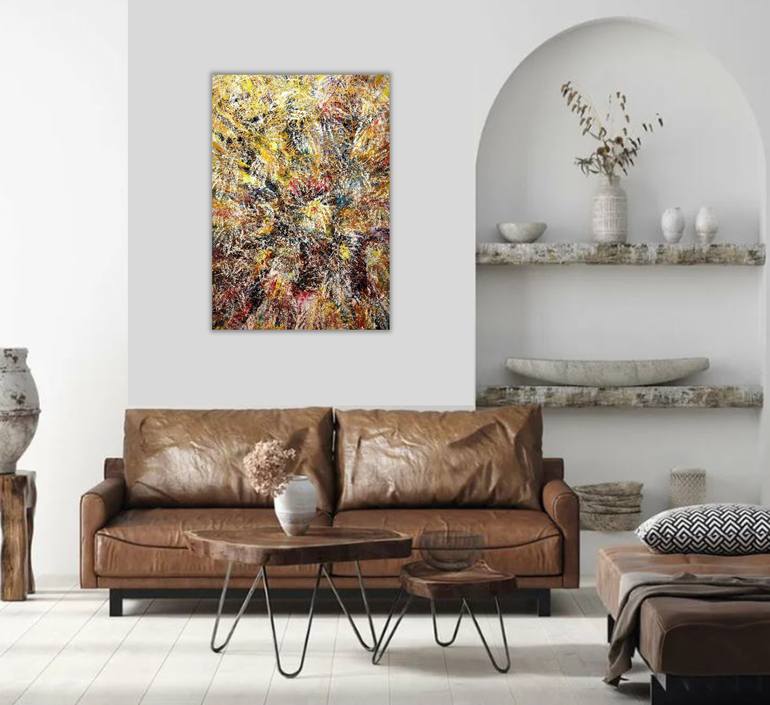 Original Abstract Nature Painting by Felix Guenther