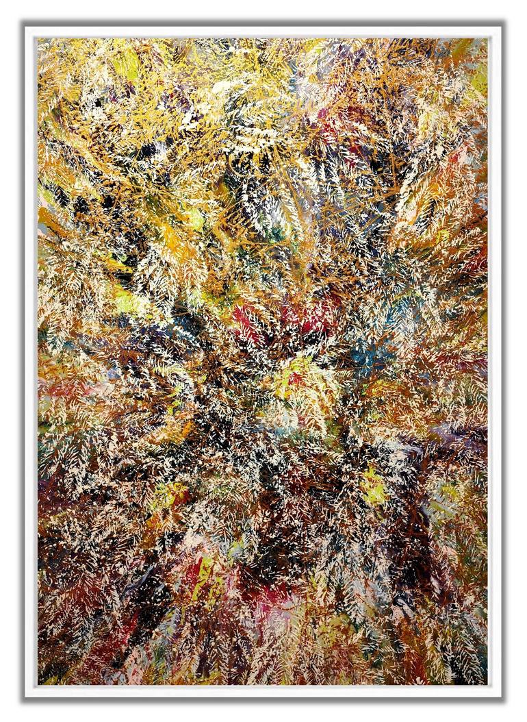 Original Abstract Nature Painting by Felix Guenther