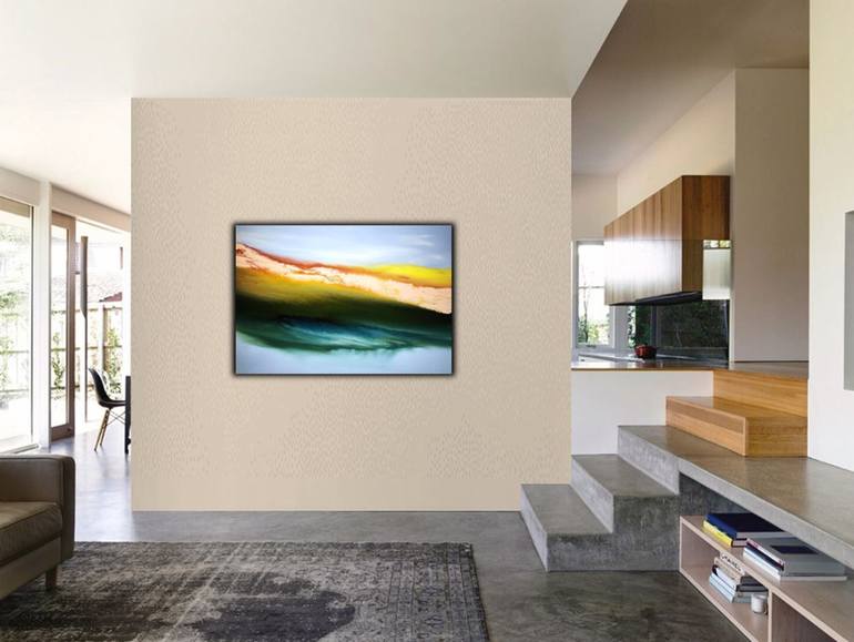 Original Abstract Nature Painting by Felix Guenther