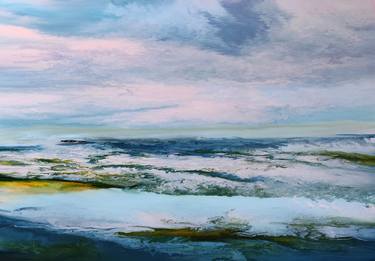 Original Abstract Landscape Painting by Felix Guenther