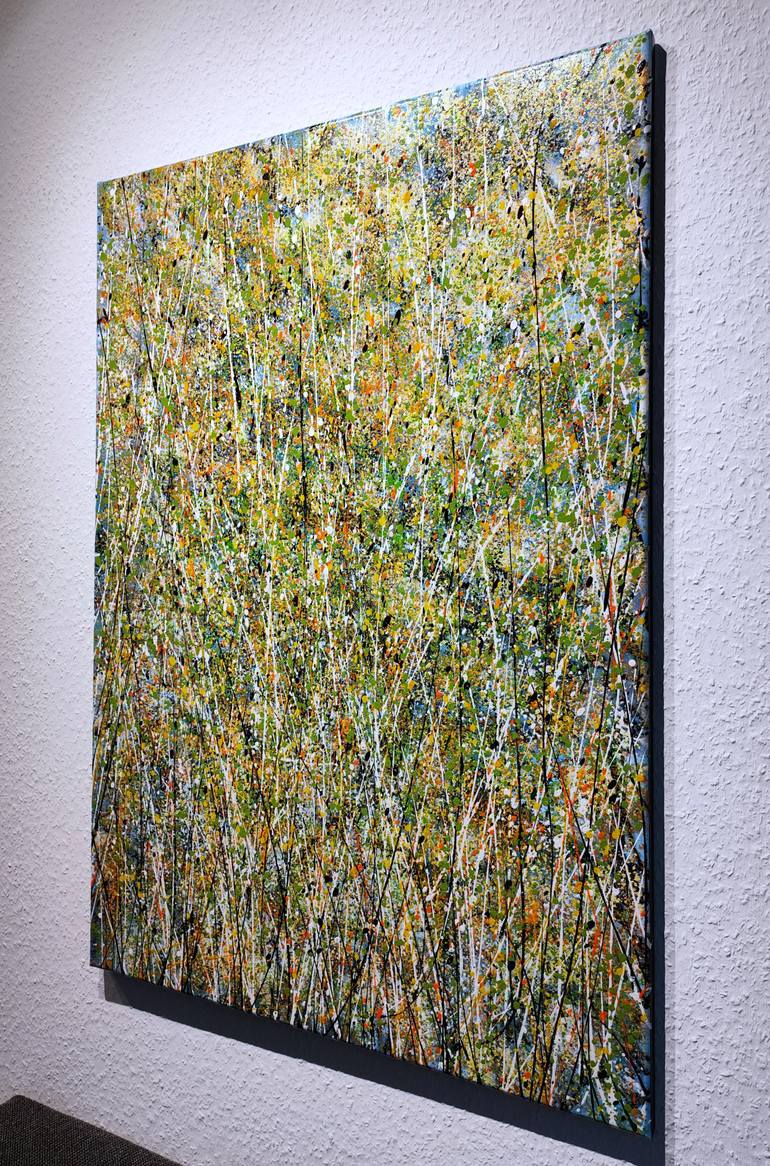 Original Abstract Nature Painting by Felix Guenther