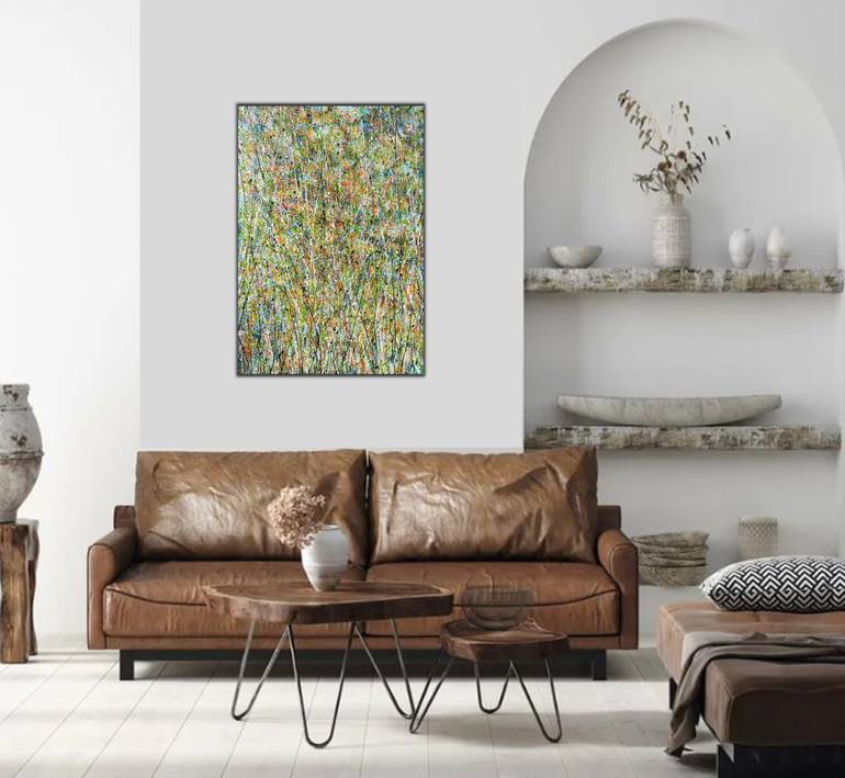 Original Abstract Nature Painting by Felix Guenther