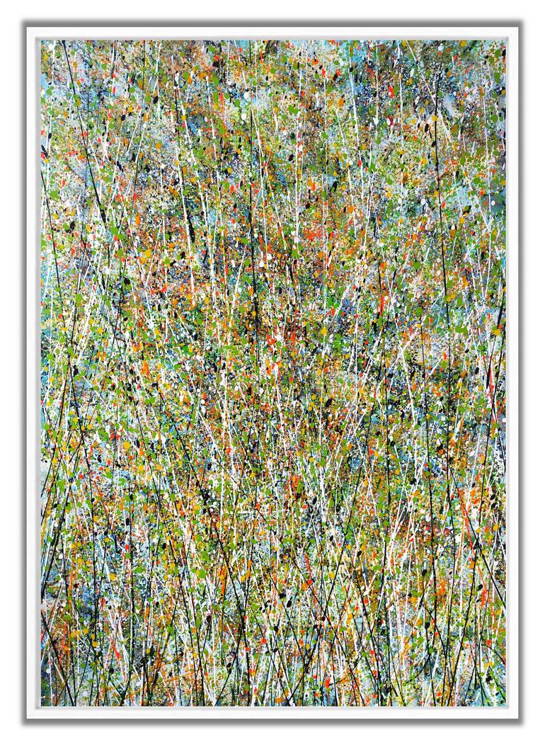 Original Abstract Nature Painting by Felix Guenther