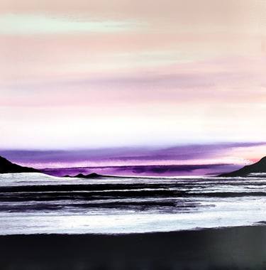 Original Abstract Landscape Painting by Felix Guenther