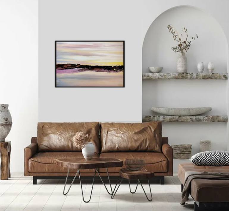 Original Abstract Nature Painting by Felix Guenther
