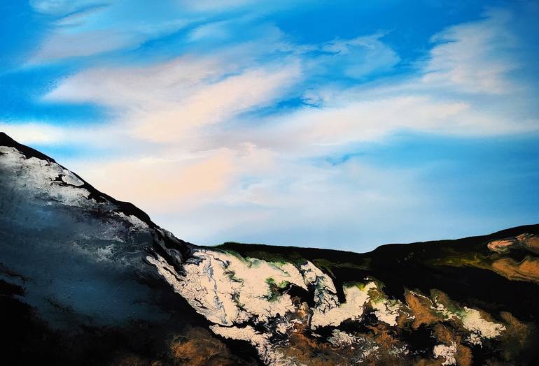 Original Abstract Nature Painting by Felix Guenther