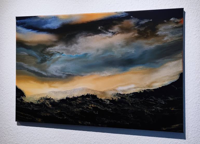 Original Abstract Nature Painting by Felix Guenther