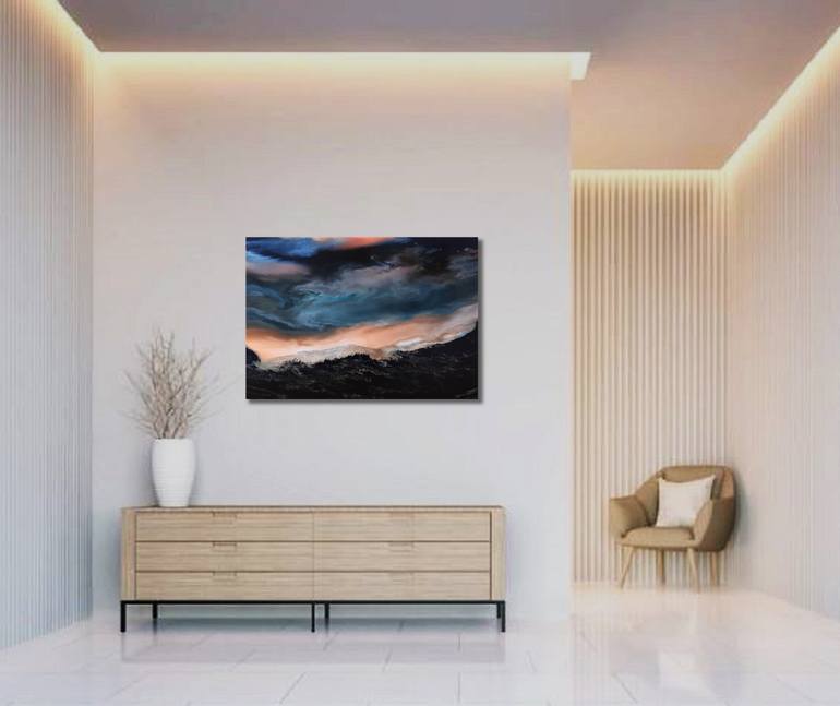 Original Abstract Nature Painting by Felix Guenther