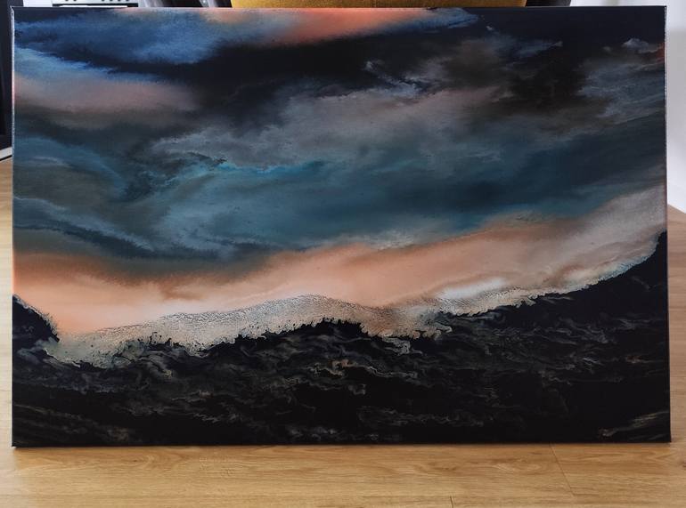 Original Abstract Nature Painting by Felix Guenther