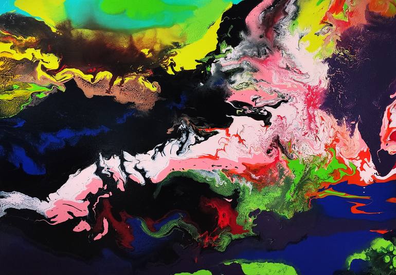 Original  Painting by felix guenther
