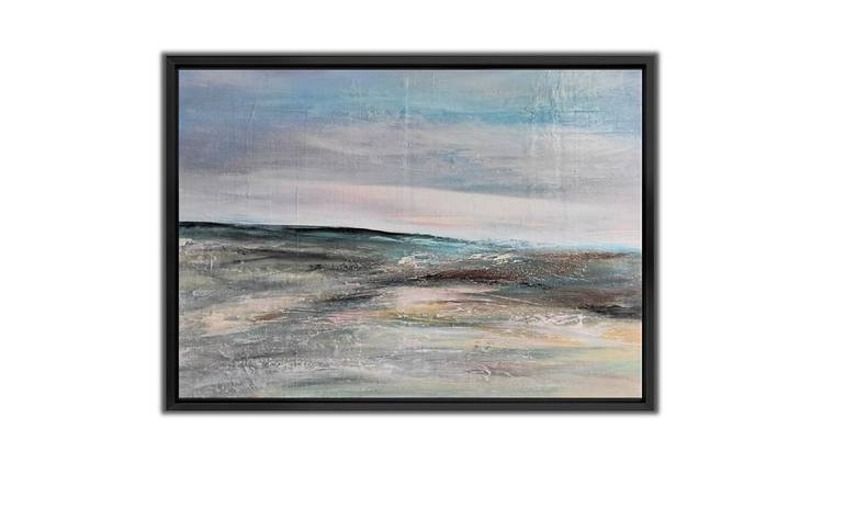 Original Abstract Expressionism Landscape Painting by Felix Guenther