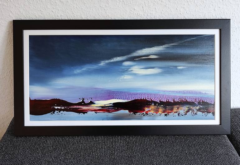 Original Abstract Landscape Painting by Felix Guenther