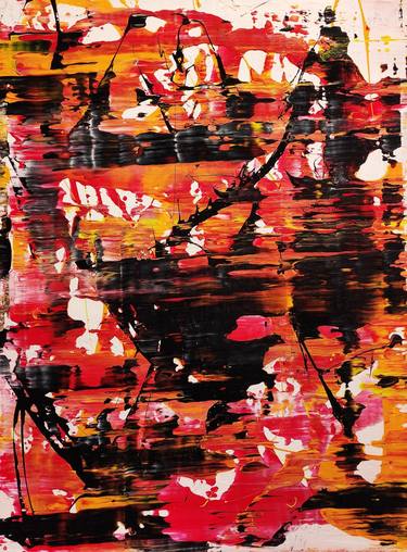 Original Abstract Expressionism Abstract Paintings by Felix Guenther