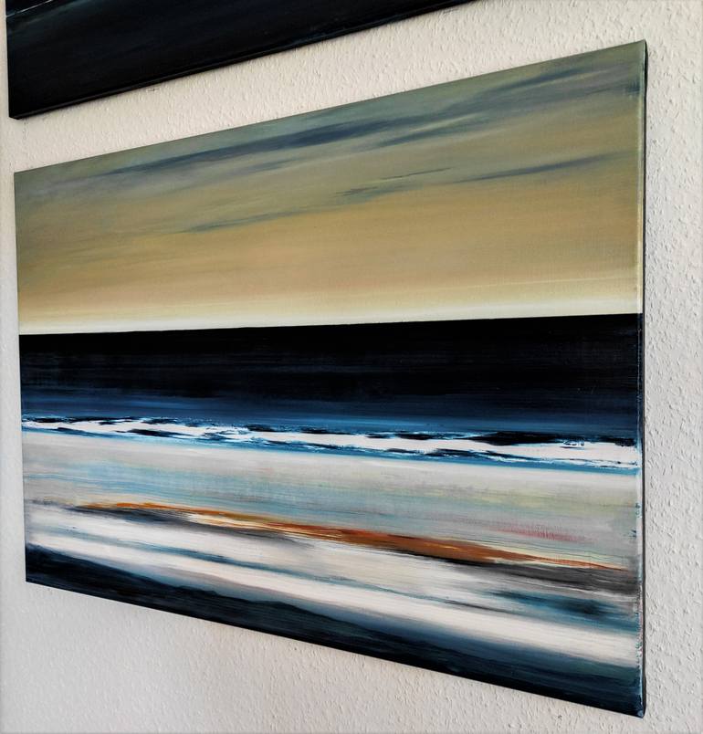 Original Abstract Landscape Painting by Felix Guenther