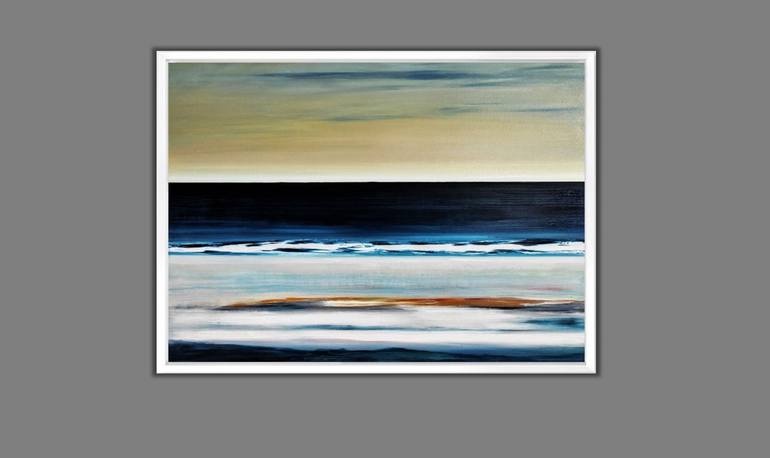 Original Abstract Landscape Painting by Felix Guenther