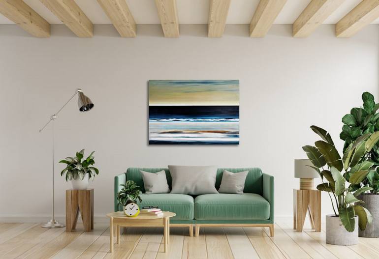 Original Abstract Landscape Painting by Felix Guenther