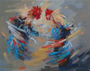 Original Abstract Paintings by Mosabbir Alam