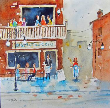 Print of Figurative Places Paintings by Andre Buist