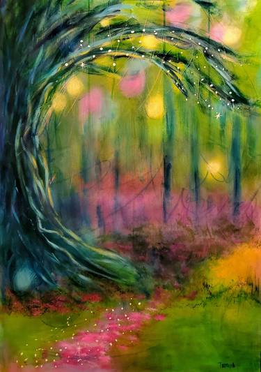 Print of Tree Paintings by Terry Sobon