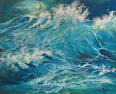 Original Fine Art Seascape Paintings by Miriam Nyitrai