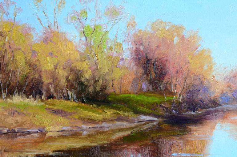 Original Fine Art Landscape Painting by Ruslan Kiprych