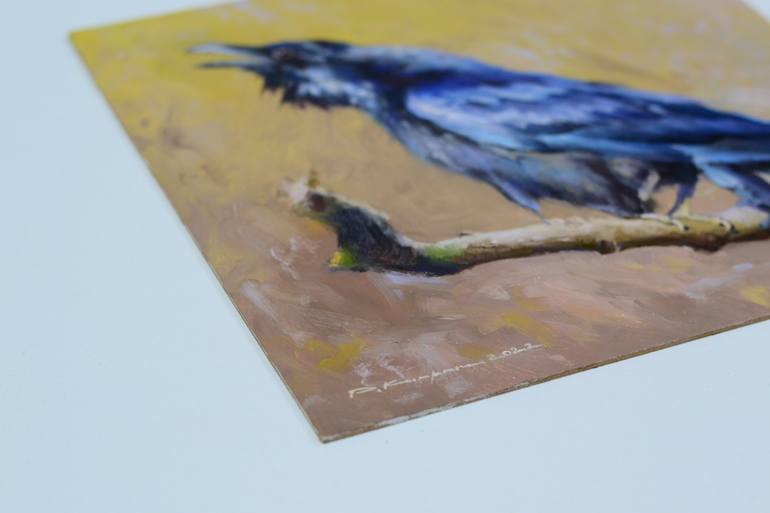 Original Impressionism Animal Painting by Ruslan Kiprych