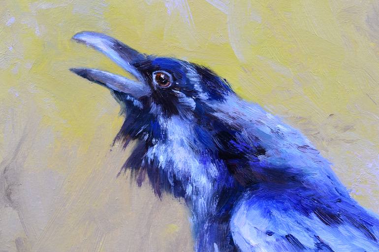 Original Impressionism Animal Painting by Ruslan Kiprych