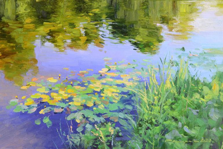 Print of Contemporary Landscape Paintings by Ruslan Kiprych