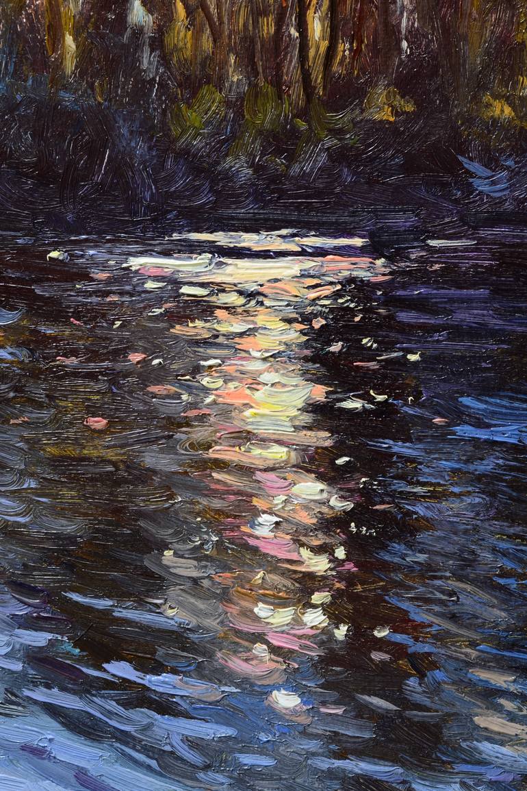 Original Impressionism Humor Painting by Ruslan Kiprych