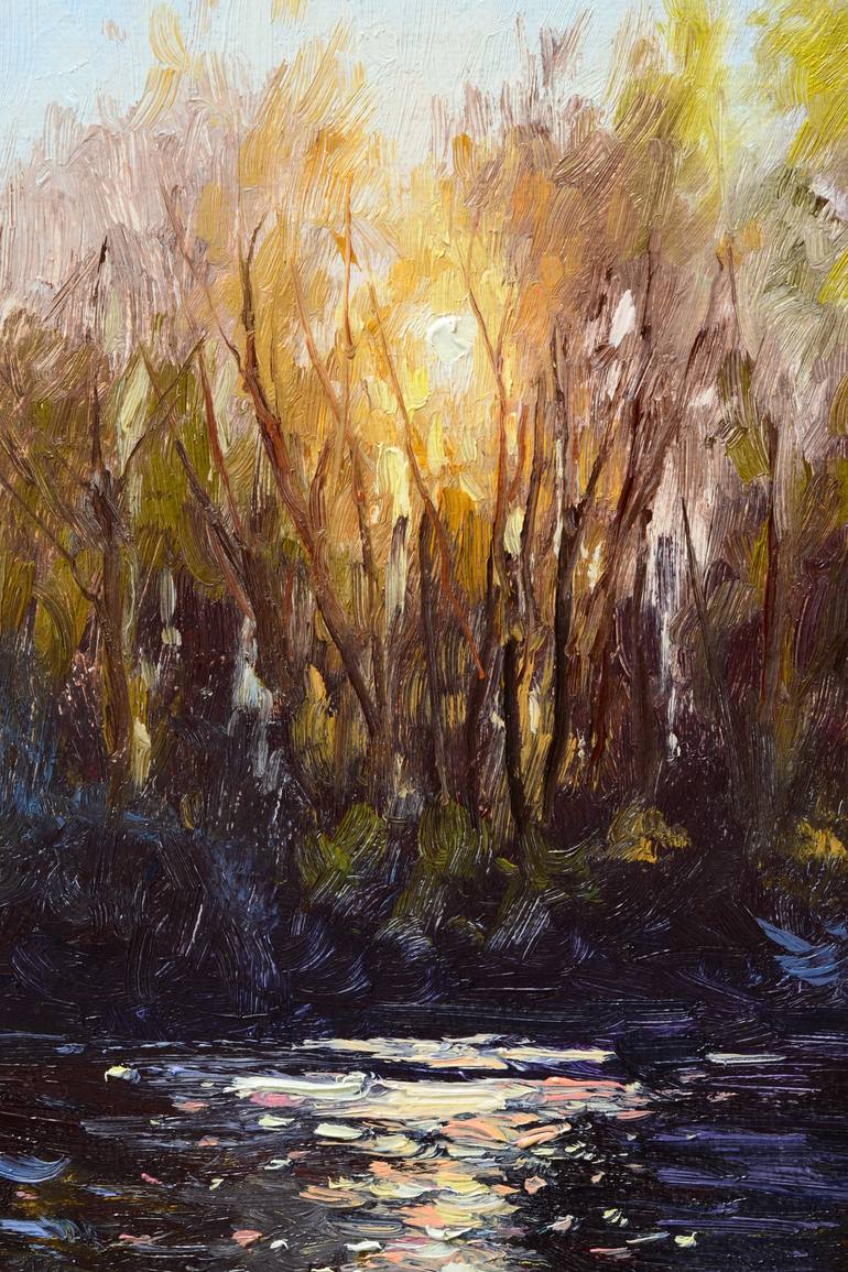 Original Impressionism Humor Painting by Ruslan Kiprych