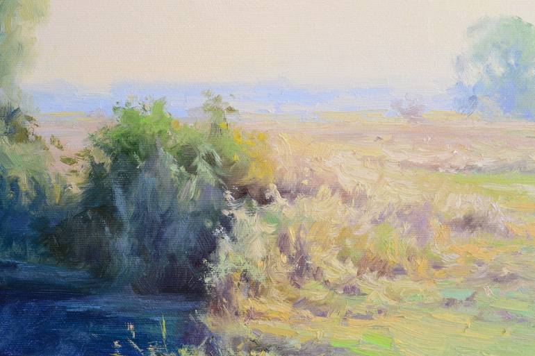Original Classicism Landscape Painting by Ruslan Kiprych