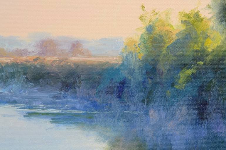Original Classicism Landscape Painting by Ruslan Kiprych