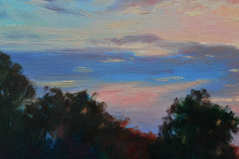 Original Impressionism Landscape Painting by Ruslan Kiprych