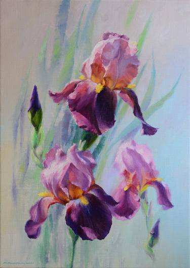 Print of Fine Art Floral Paintings by Ruslan Kiprych