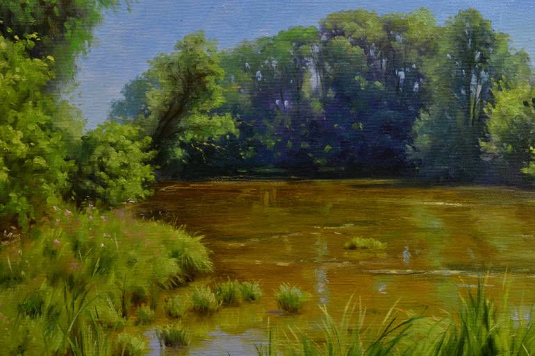 Original Fine Art Landscape Painting by Ruslan Kiprych