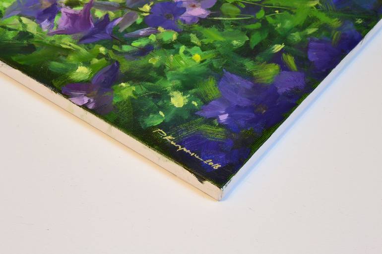 Original Fine Art Floral Painting by Ruslan Kiprych