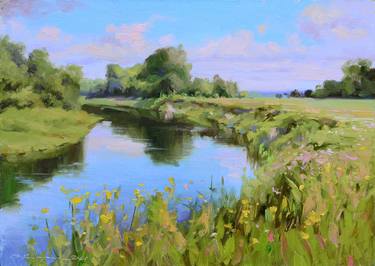 Print of Fine Art Landscape Paintings by Ruslan Kiprych