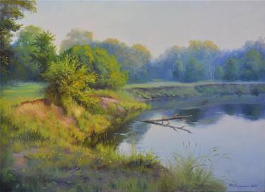 Print of Realism Landscape Paintings by Ruslan Kiprych