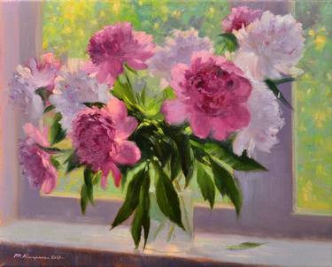 Print of Fine Art Floral Paintings by Ruslan Kiprych