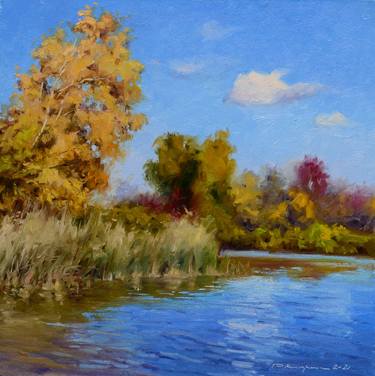 Original Realism Landscape Paintings by Ruslan Kiprych