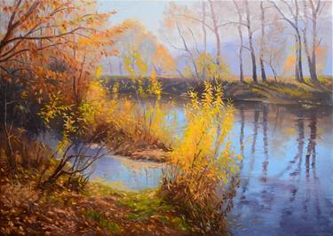 Original Fine Art Landscape Paintings by Ruslan Kiprych