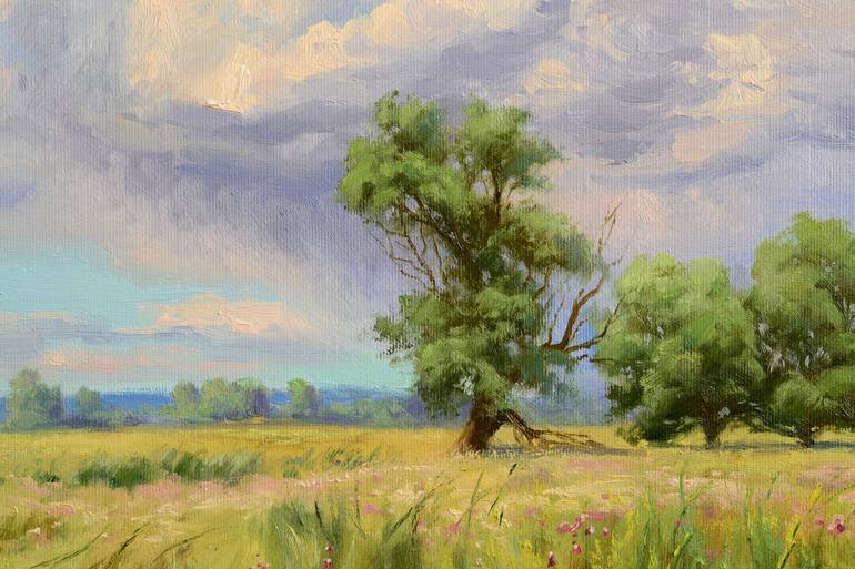 Original Fine Art Landscape Painting by Ruslan Kiprych