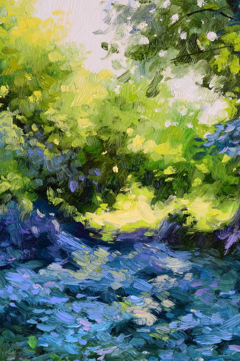 Original Fine Art Landscape Painting by Ruslan Kiprych