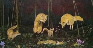 Original Expressionism Animal Paintings by Boni Contreras