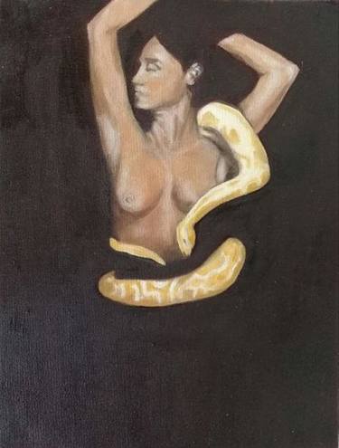 Original Expressionism Erotic Paintings by Boni Contreras