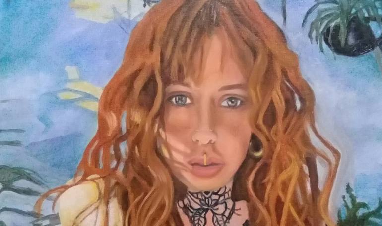 Original Figurative Celebrity Painting by Boni Contreras